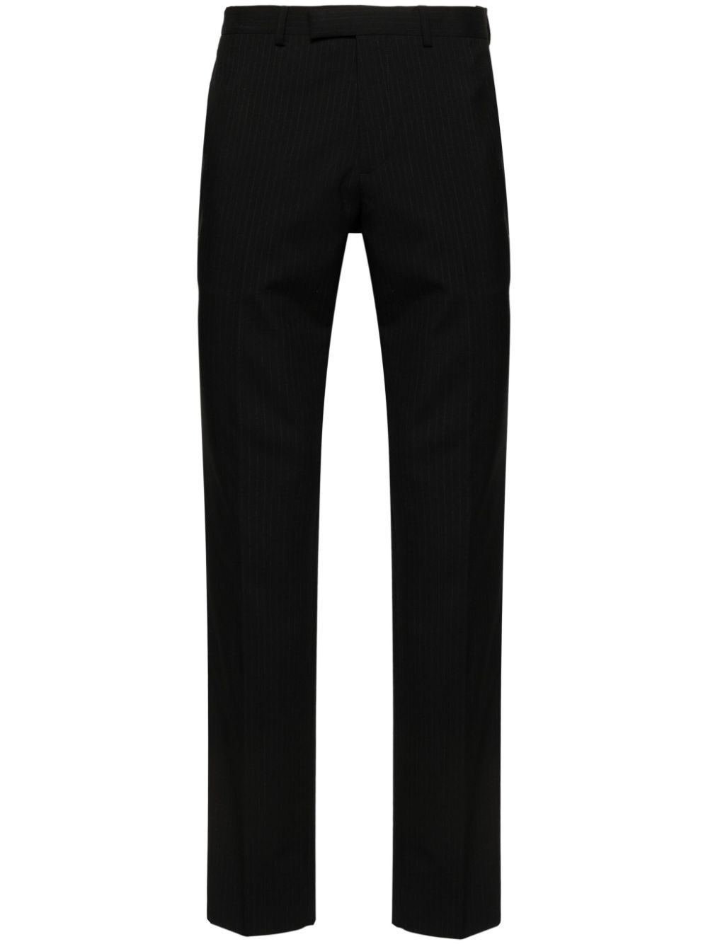 SANDRO pinstriped wool tailored trousers - Black von SANDRO