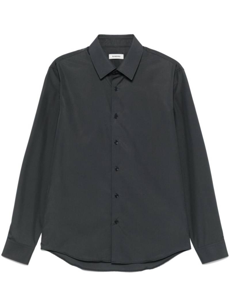 SANDRO poplin shirt - Grey von SANDRO