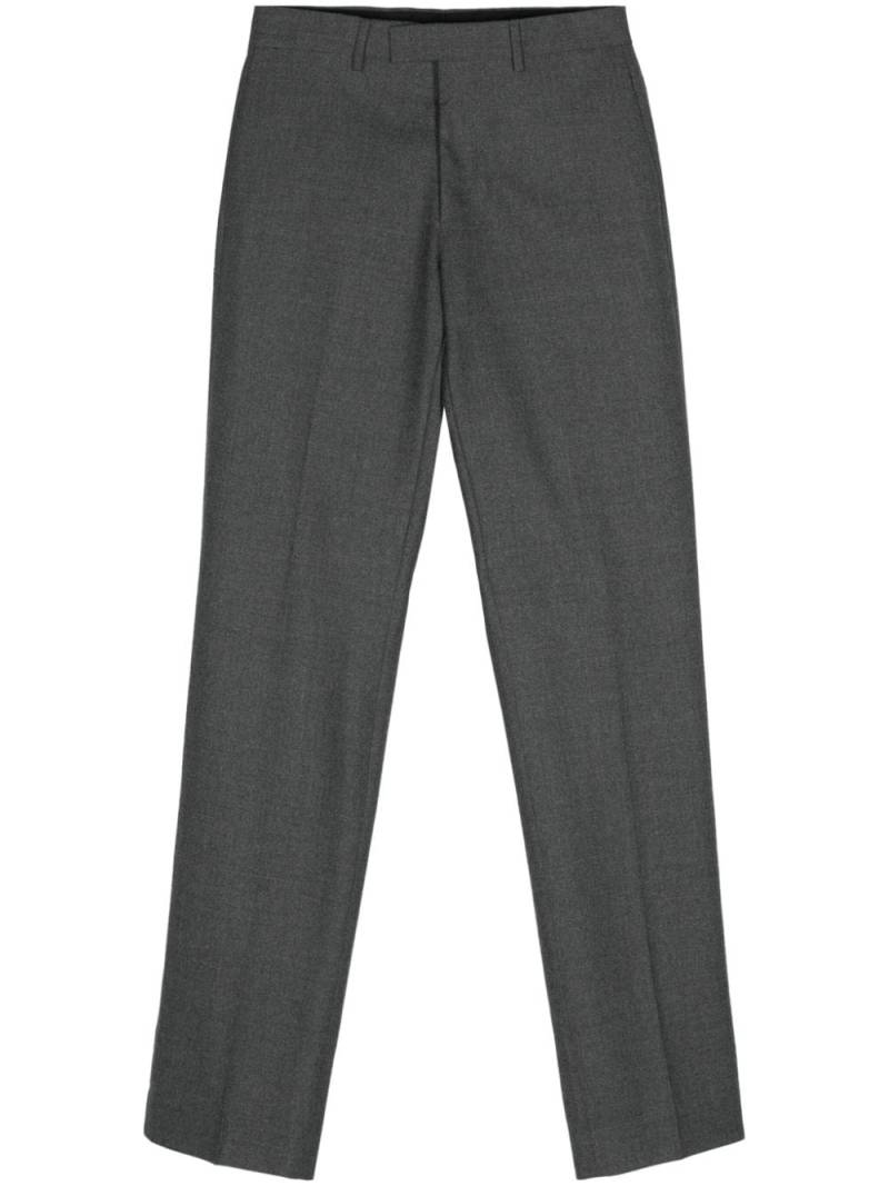 SANDRO pressed-crease straight-leg trousers - Grey von SANDRO