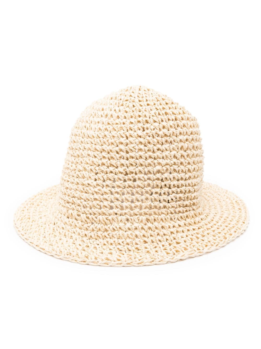 SANDRO raffia bucket hat - Neutrals von SANDRO