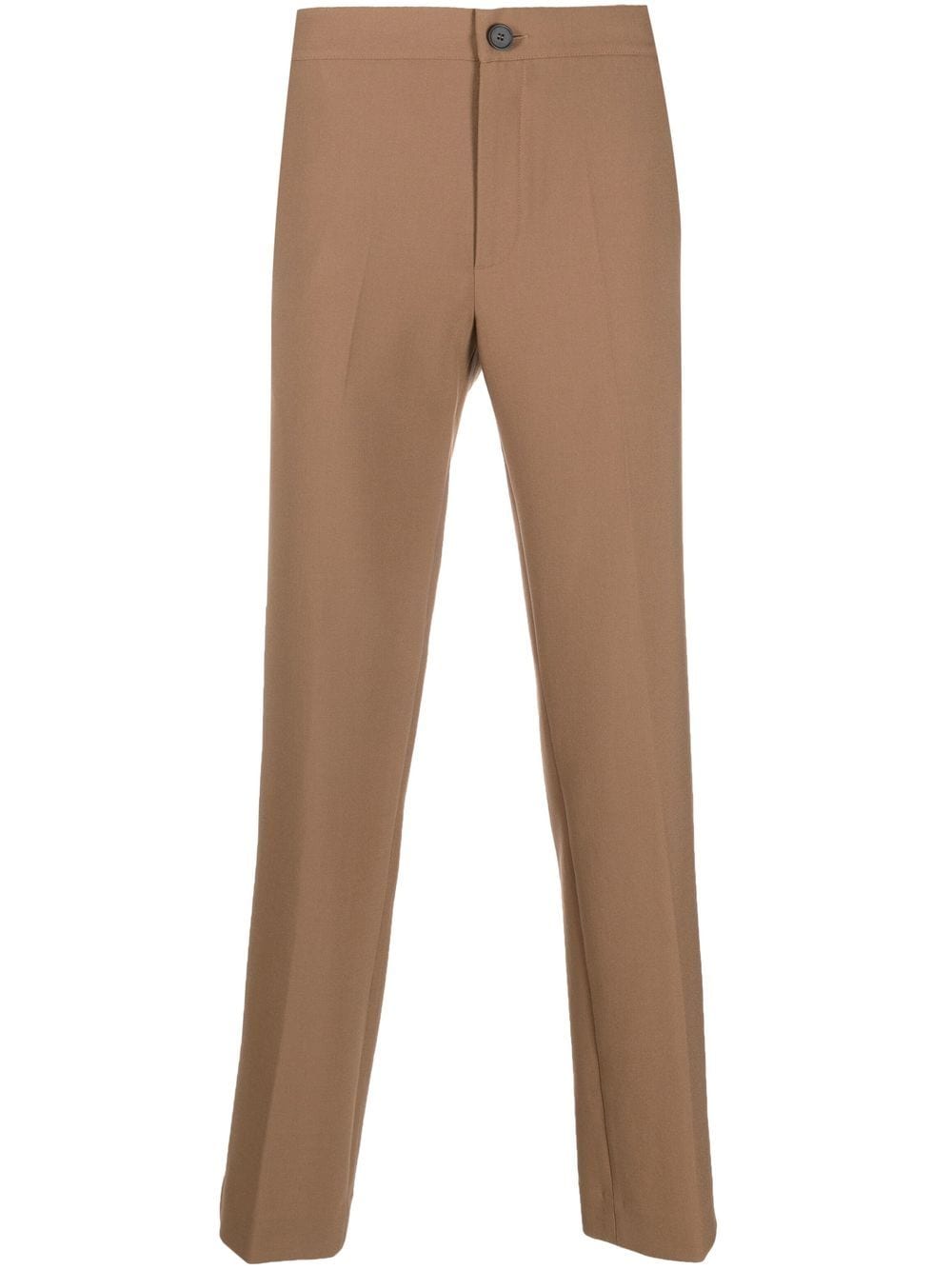 SANDRO slim-cut tailored trousers - Brown von SANDRO