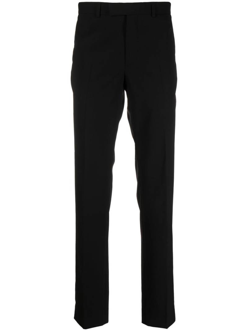 SANDRO slim-fit tailored trousers - Black von SANDRO