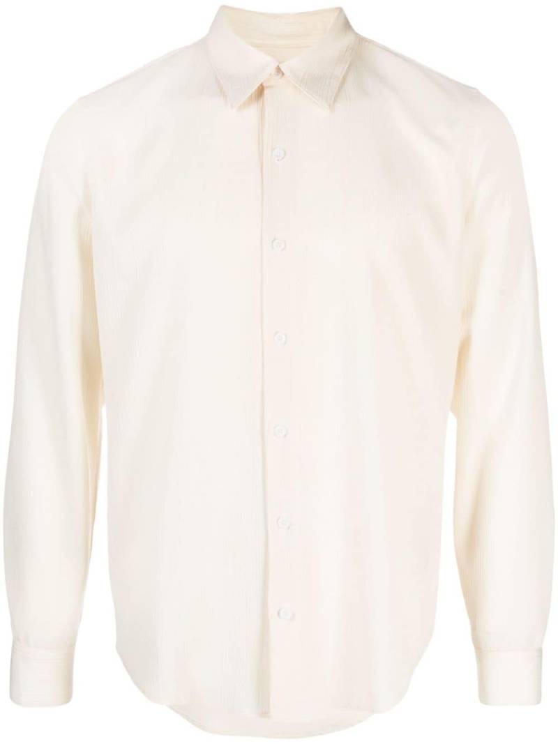 SANDRO tailored crepon shirt - Neutrals von SANDRO