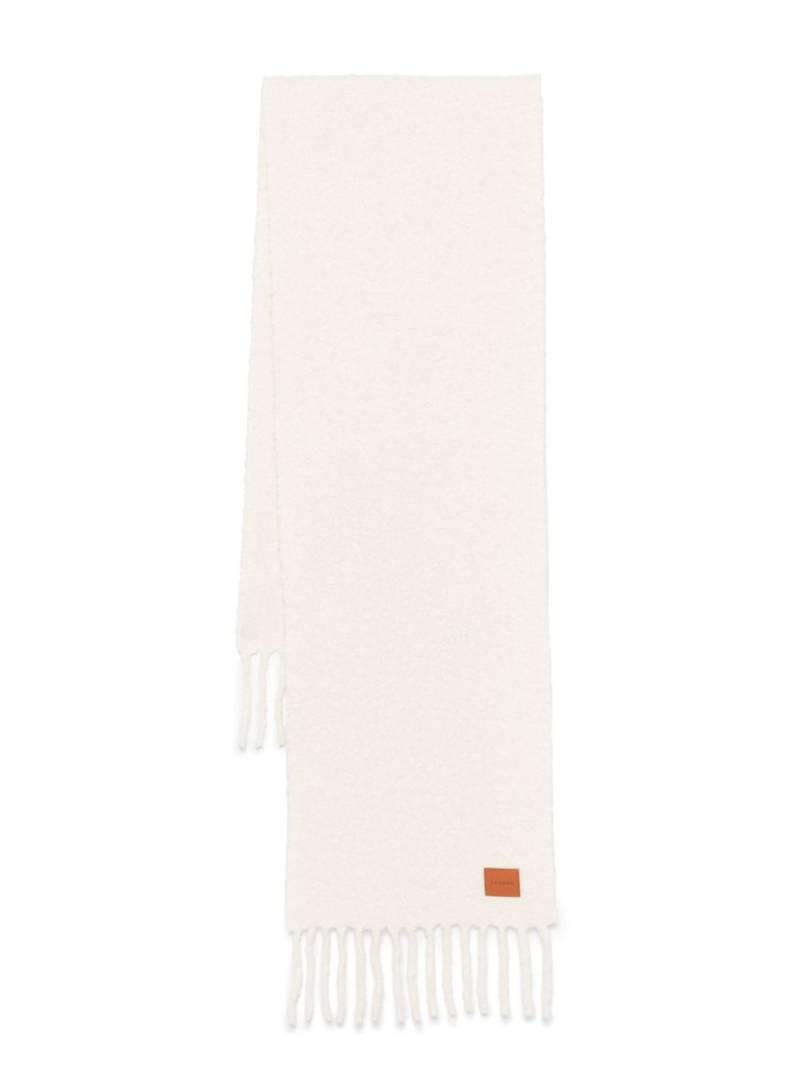 SANDRO terry-effect scarf - White von SANDRO