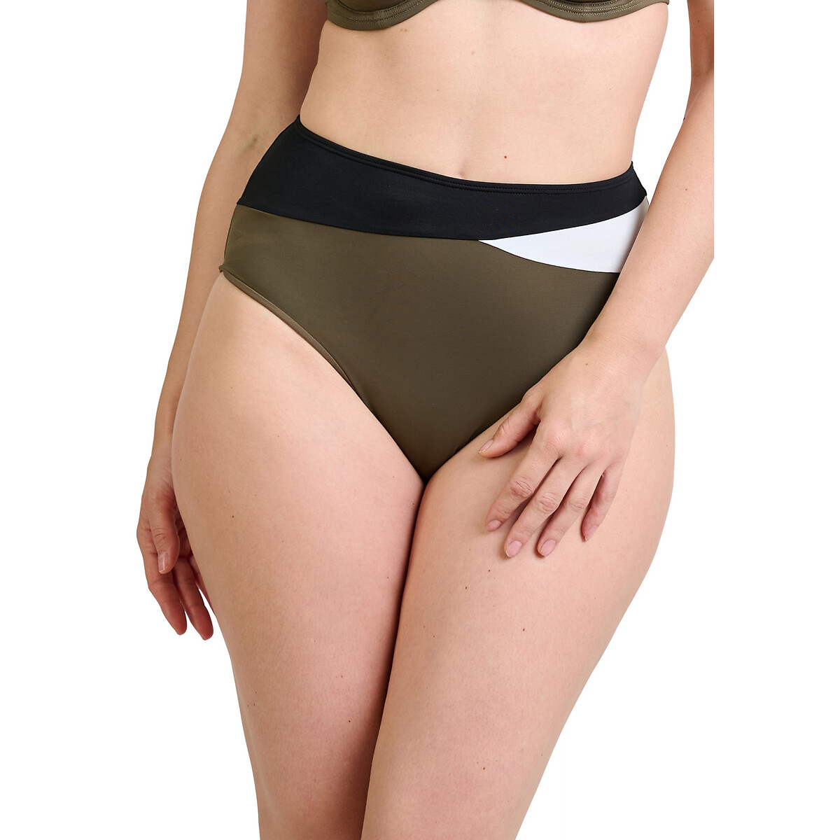 Bikini-Slip Perspective, hoher Bund von SANS COMPLEXE