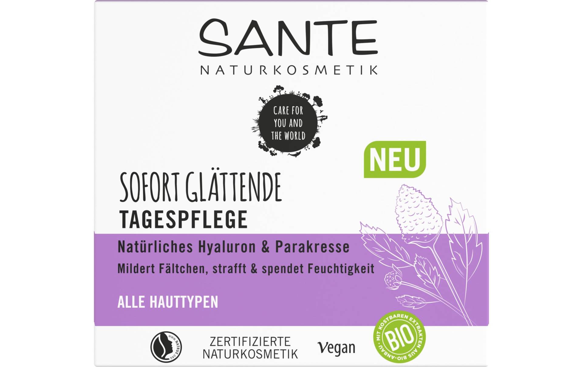 SANTE Tagescreme »Sofort glättend«