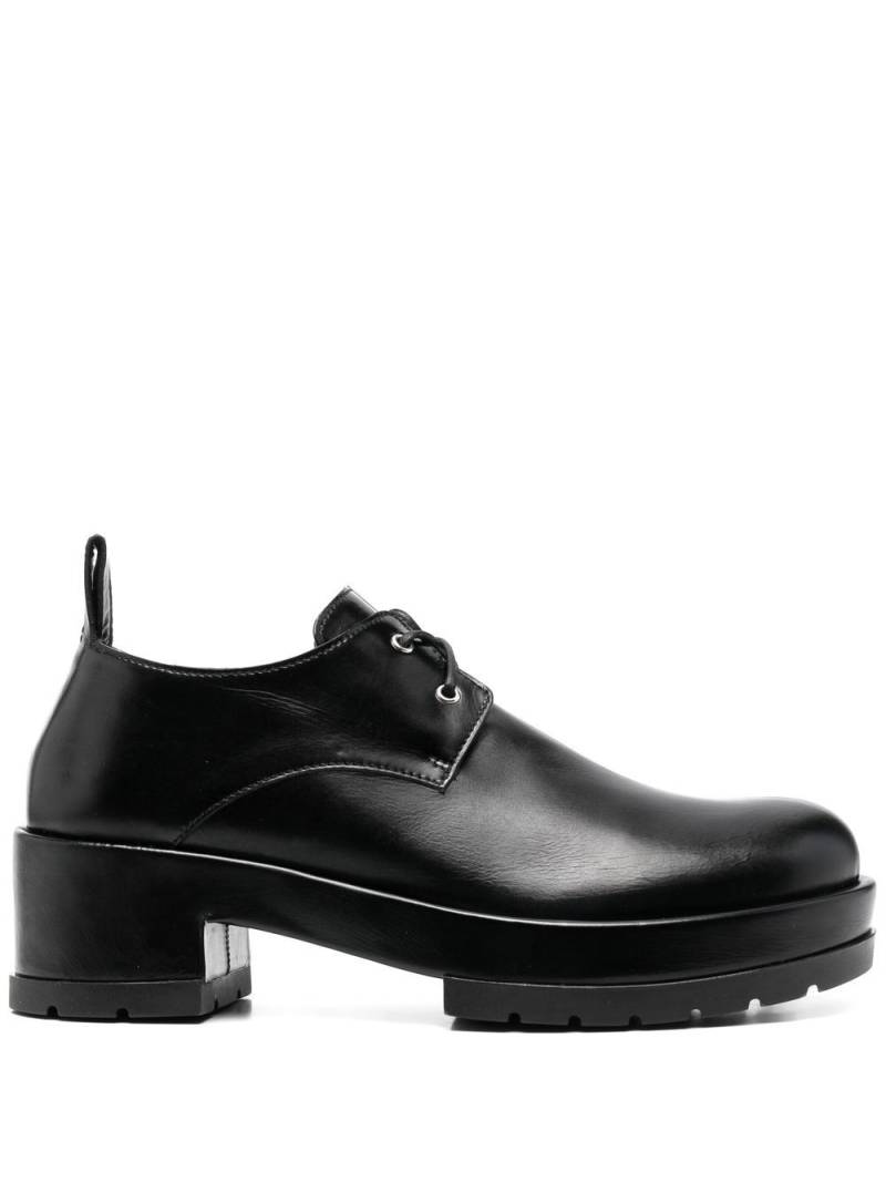 SAPIO block-heel Oxford shoes - Black von SAPIO