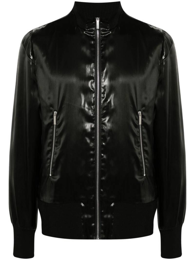 SAPIO ciré-effect jacket - Black von SAPIO