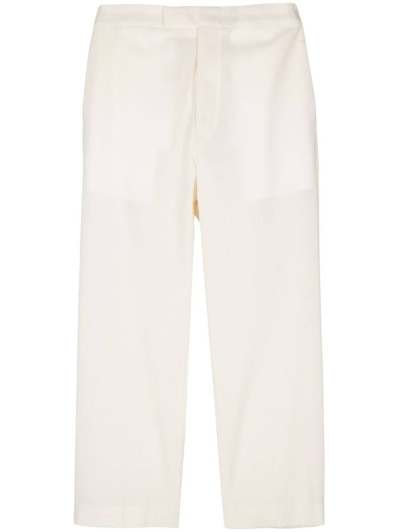 SAPIO adjustable straight-leg trousers - White von SAPIO