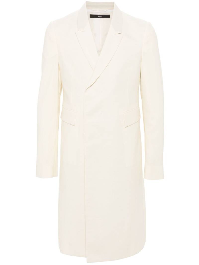 SAPIO wool coat - Neutrals von SAPIO