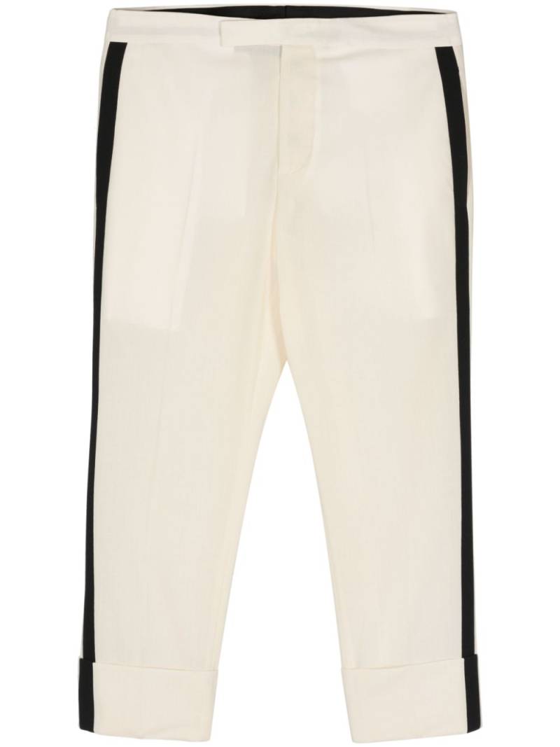 SAPIO wool tailored trousers - White von SAPIO