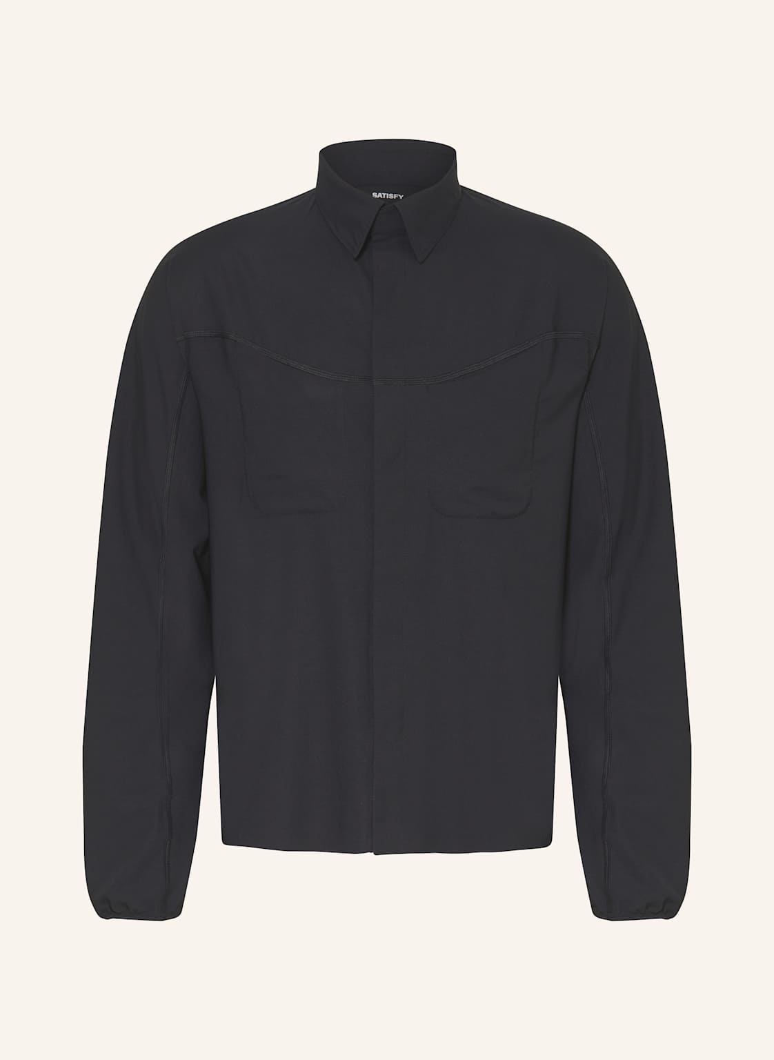 Satisfy Laufshirt Peaceshell River schwarz Satisfy Laufshirt Peaceshell River schwarz von SATISFY