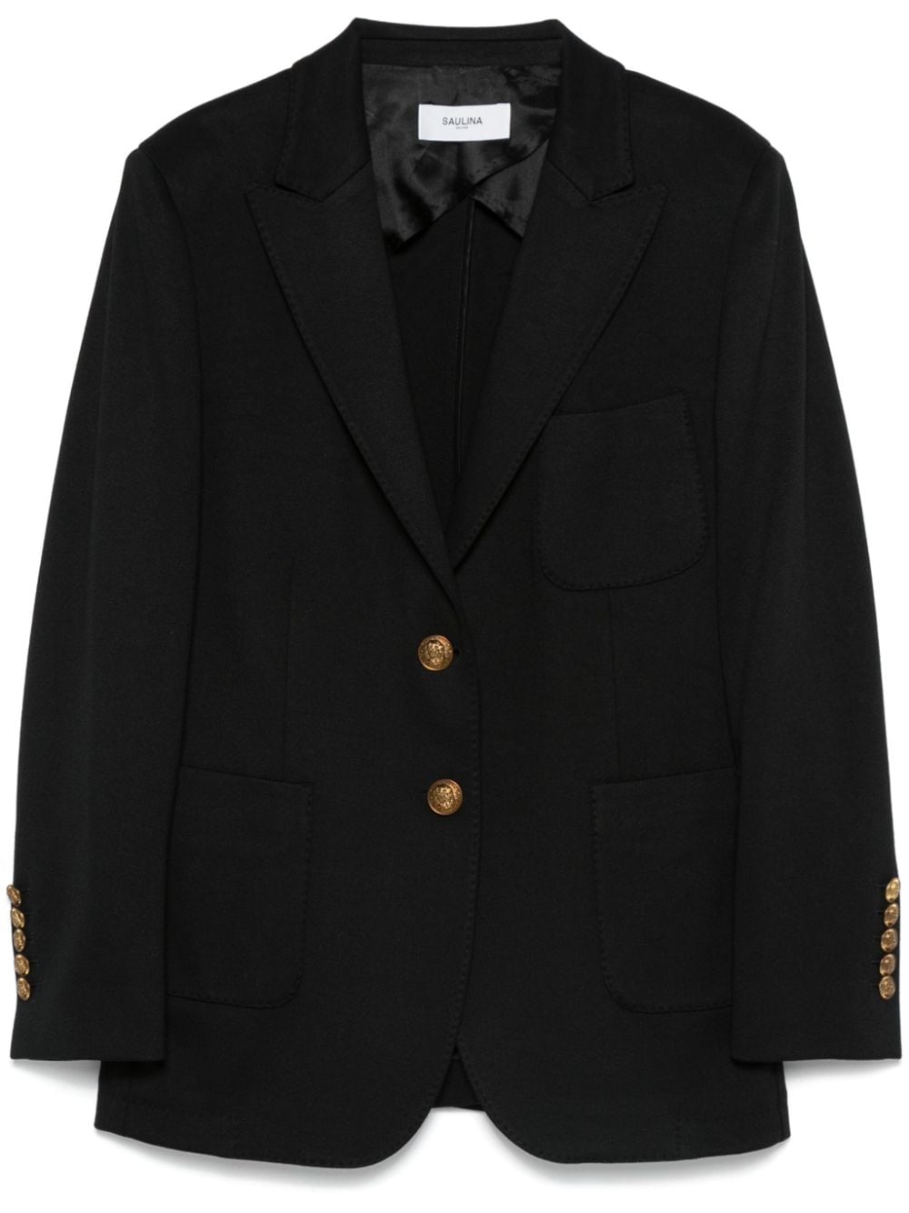 SAULINA Adelaide blazer - Black von SAULINA