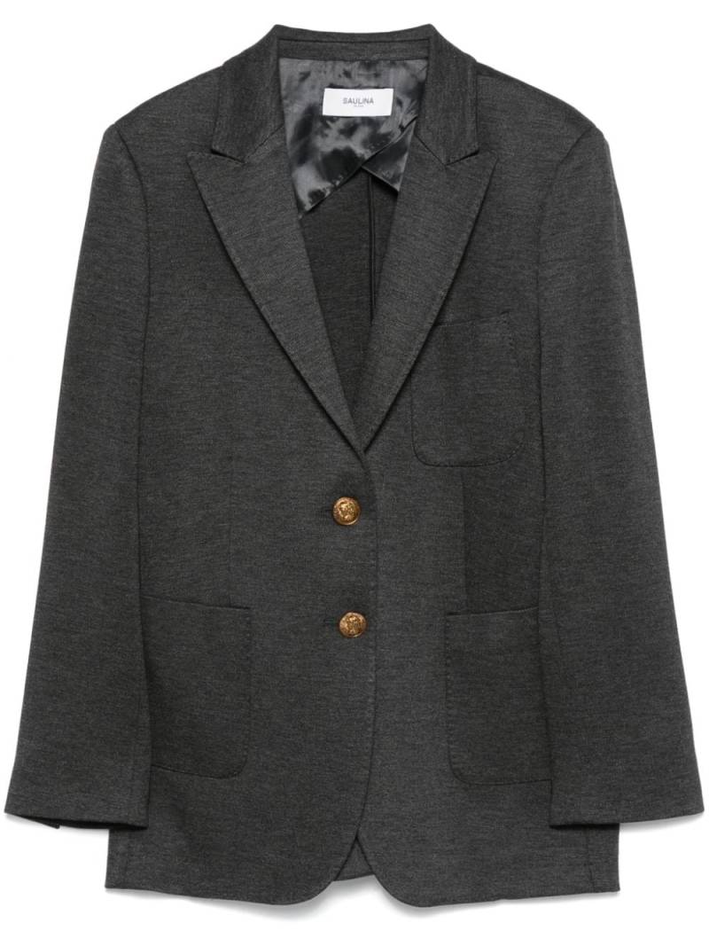 SAULINA Adelaide blazer - Grey von SAULINA