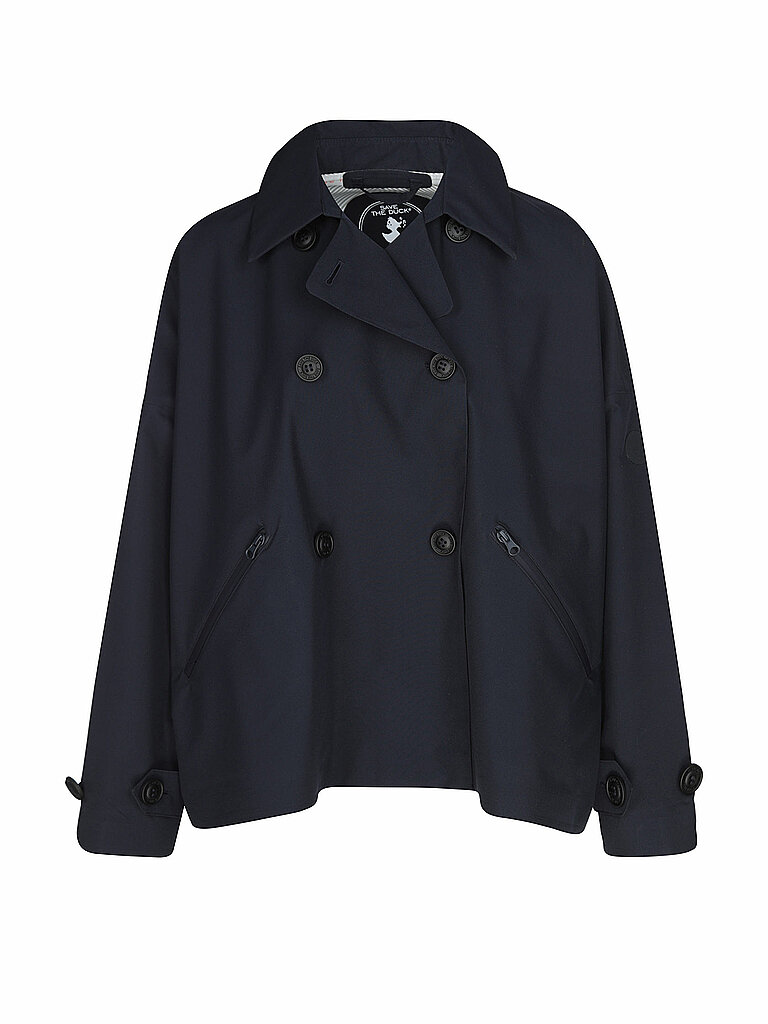 SAVE THE DUCK Jacke INA dunkelblau | S von SAVE THE DUCK