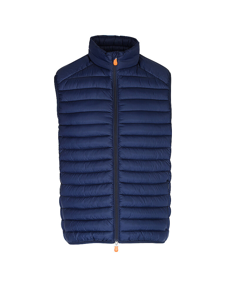 SAVE THE DUCK Steppgilet ADAM blau | S von SAVE THE DUCK