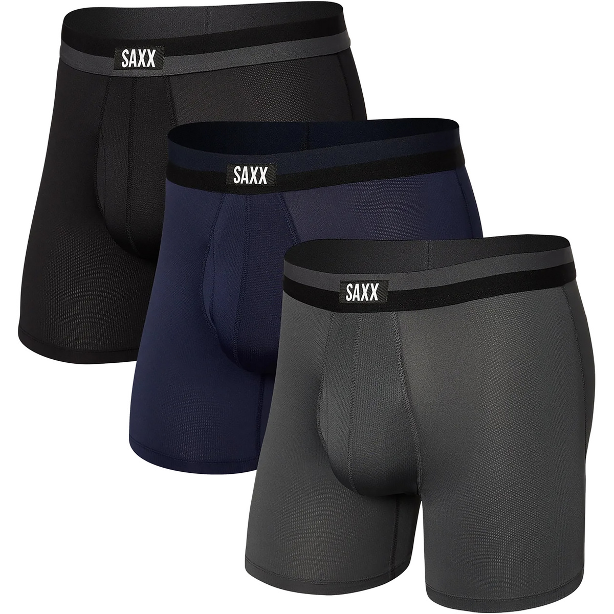 Saxx Underwear Herren Sport Mesh 3er Pack Unterhosen von SAXX Underwear