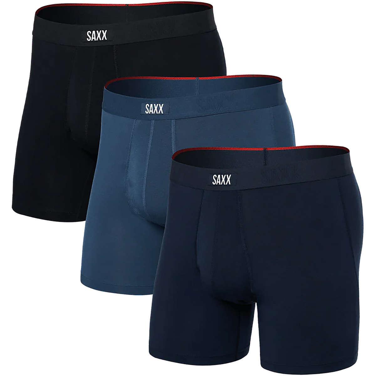 Saxx Underwear Herren Vibe Xtra Fly 3er Pack Boxer von SAXX Underwear