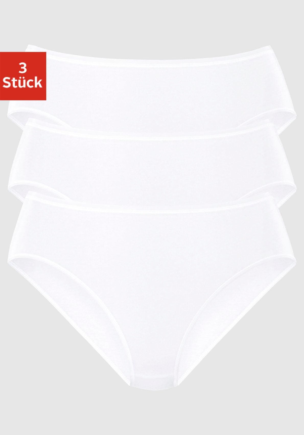 Schiesser Bikinislip »"Cotton Essentials"«, (3er-Pack), mit perfekter Passform von Schiesser