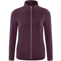 SCHNEIDER SPORTSWEAR Damen Sweatjacke MALEAW dunkelrot | 36 von SCHNEIDER SPORTSWEAR