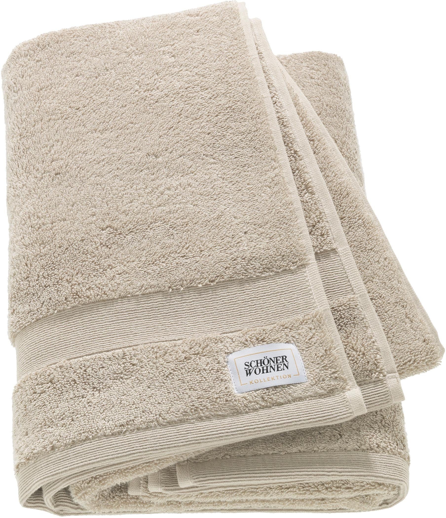 SCHÖNER WOHNEN-Kollektion Badetuch »Cuddly«, (1 St., Duschtuch 70 x 140 cm), in unterschiedlichen Farben SCHÖNER WOHNEN-Kollektion Badetuch »Cuddly«, (1 St., Duschtuch 70 x 140 cm), in unterschiedlichen Farben von SCHÖNER WOHNEN-KOLLEKTION