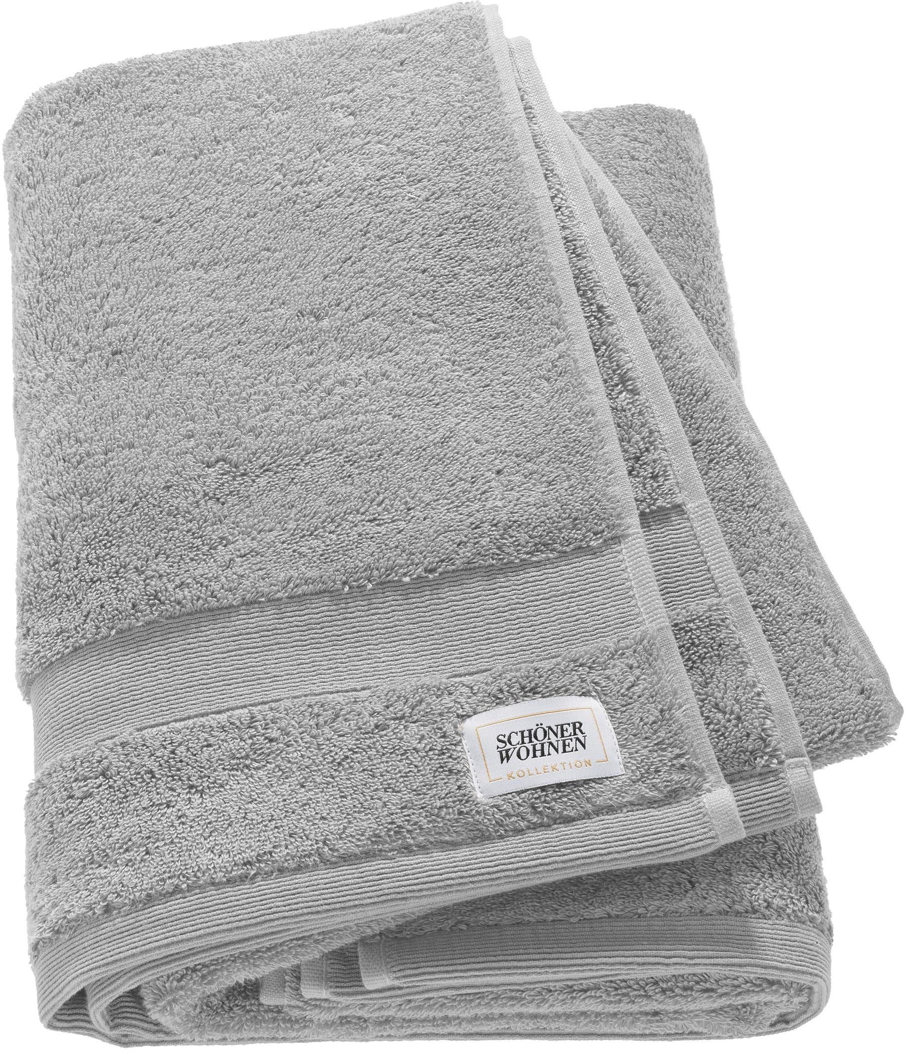 SCHÖNER WOHNEN-Kollektion Badetuch »Cuddly«, (1 St., Duschtuch 70 x 140 cm), in unterschiedlichen Farben SCHÖNER WOHNEN-Kollektion Badetuch »Cuddly«, (1 St., Duschtuch 70 x 140 cm), in unterschiedlichen Farben von SCHÖNER WOHNEN-KOLLEKTION