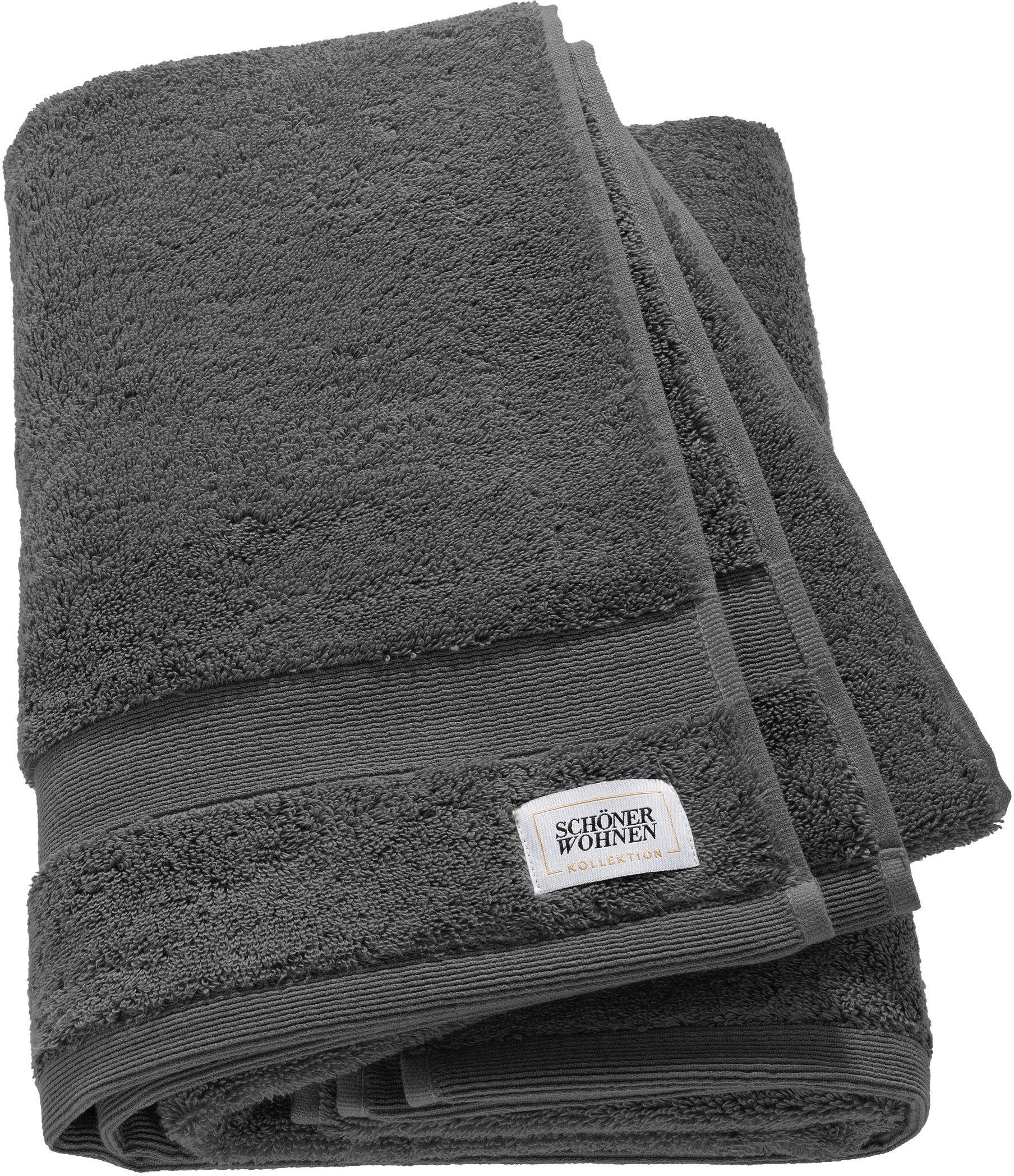SCHÖNER WOHNEN-Kollektion Badetuch »Cuddly«, (1 St., Duschtuch 70 x 140 cm), in unterschiedlichen Farben SCHÖNER WOHNEN-Kollektion Badetuch »Cuddly«, (1 St., Duschtuch 70 x 140 cm), in unterschiedlichen Farben von SCHÖNER WOHNEN-KOLLEKTION