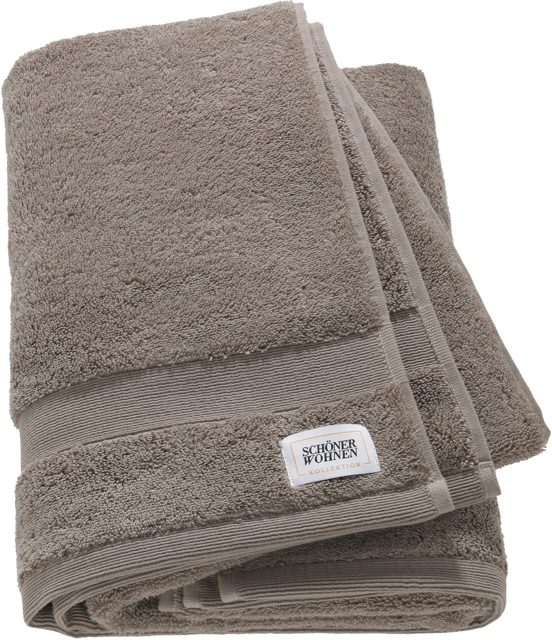 SCHÖNER WOHNEN-Kollektion Badetuch »Cuddly«, (1 St., Duschtuch 70 x 140 cm), in unterschiedlichen Farben SCHÖNER WOHNEN-Kollektion Badetuch »Cuddly«, (1 St., Duschtuch 70 x 140 cm), in unterschiedlichen Farben von SCHÖNER WOHNEN-KOLLEKTION