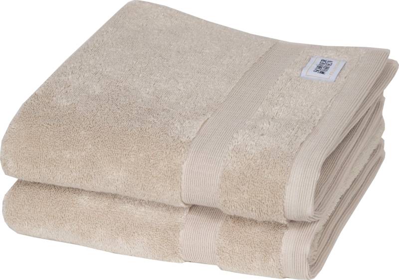 SCHÖNER WOHNEN-Kollektion Handtücher »Cuddly«, (2 St., 2er Set Handtücher 50 x 100 cm), schnell trocknende Airtouch-Qualität von SCHÖNER WOHNEN-KOLLEKTION