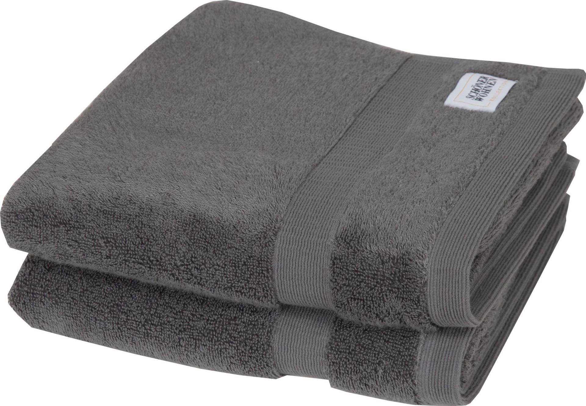 SCHÖNER WOHNEN-Kollektion Handtücher »Cuddly«, (2 St., 2er Set Handtücher 50 x 100 cm), schnell trocknende Airtouch-Qualität SCHÖNER WOHNEN-Kollektion Handtücher »Cuddly«, (2 St., 2er Set Handtücher 50 x 100 cm), schnell trocknende Airtouch-Qualität von SCHÖNER WOHNEN-KOLLEKTION