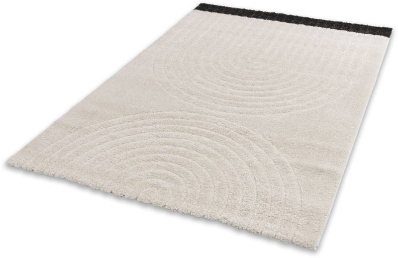 SCHÖNER WOHNEN-Kollektion Hochflor-Teppich »Winsome 6318-244«, rechteckig, Langflor, Hoch Tief Struktur, Wohnzimmer, Schöner Wohnen Kollektion von SCHÖNER WOHNEN-KOLLEKTION