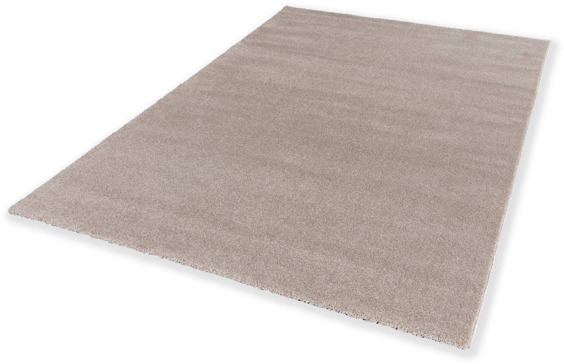 SCHÖNER WOHNEN-Kollektion Teppich »Pure 190«, rechteckig, Wohnzimmer, Schlafzimmer, uni, leichter Glanz, robuster Kurzflor von SCHÖNER WOHNEN-KOLLEKTION