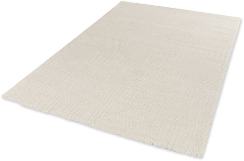 SCHÖNER WOHNEN-Kollektion Teppich »Pure 6317-243«, rechteckig, 22 mm Höhe, Kurzflor, Hoch Tief Struktur, Wohnzimmer, Schöner Wohnen Kollektion von SCHÖNER WOHNEN-KOLLEKTION