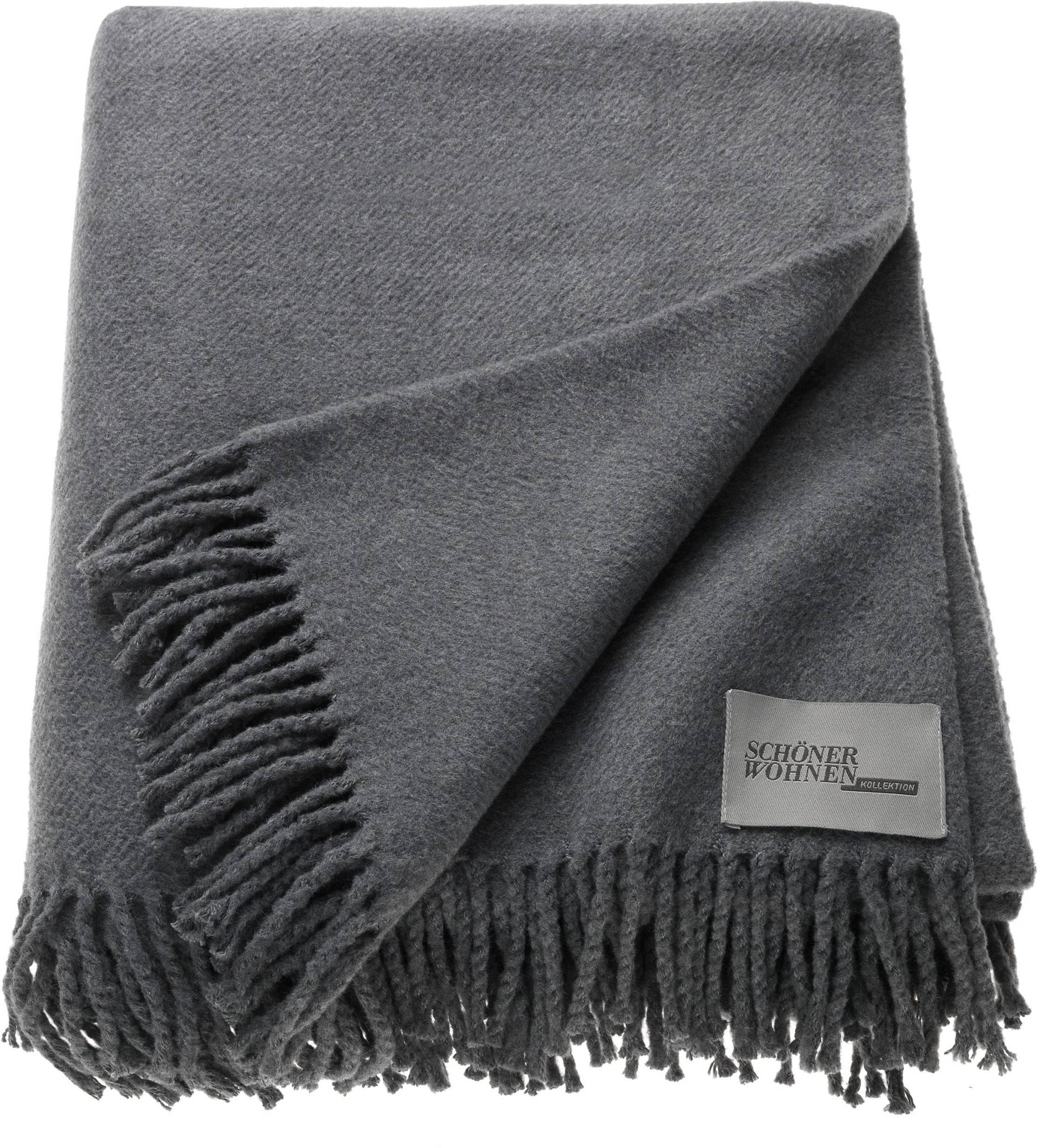 SCHÖNER WOHNEN-Kollektion Wohndecke »Basics«, mit Fransen, Kuscheldecke SCHÖNER WOHNEN-Kollektion Wohndecke »Basics«, mit Fransen, Kuscheldecke von SCHÖNER WOHNEN-KOLLEKTION