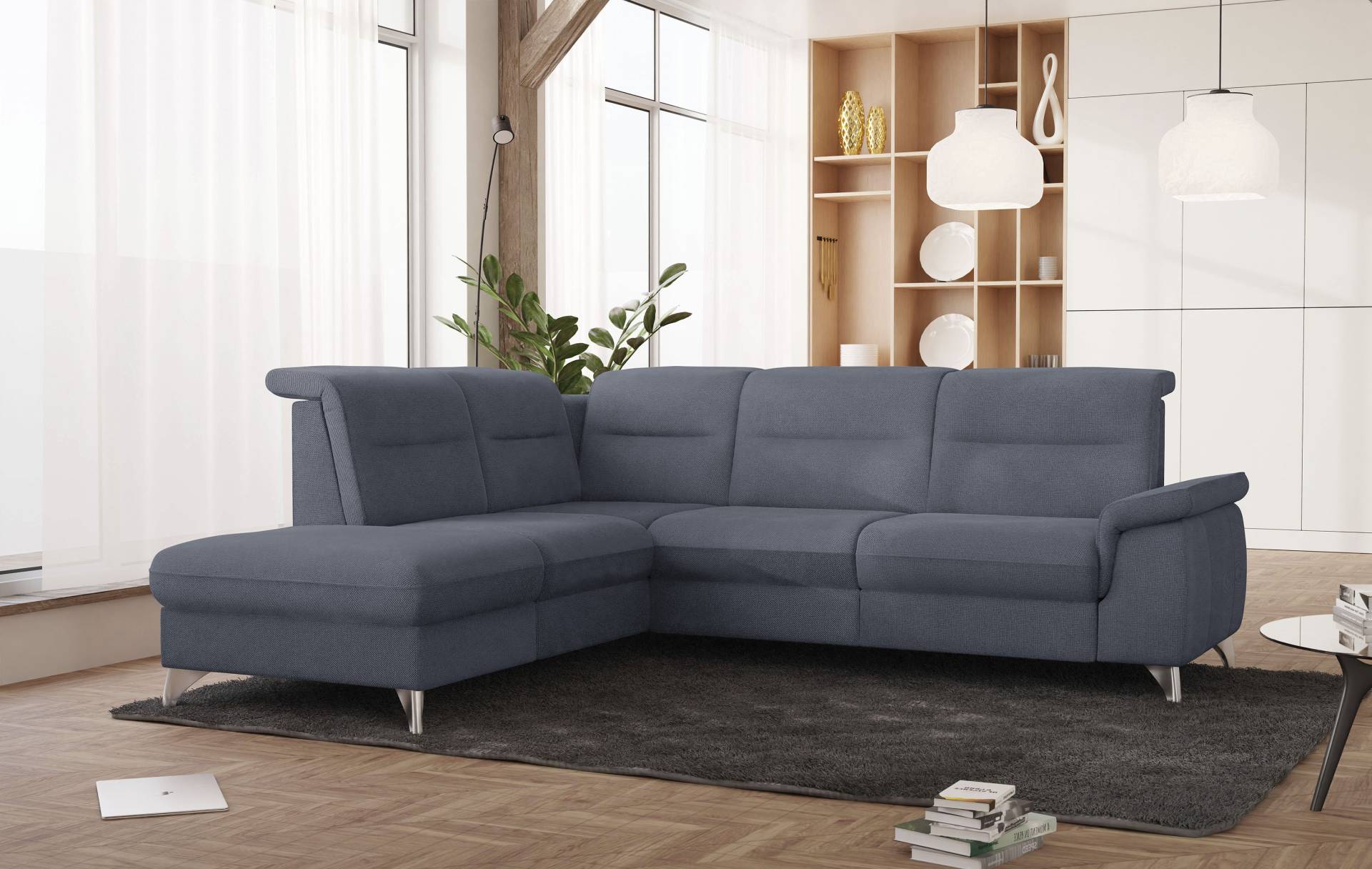 sit&more Ecksofa »Astoria L-Form«, wahlweise mit motorischer Relaxfunktion von sit&more