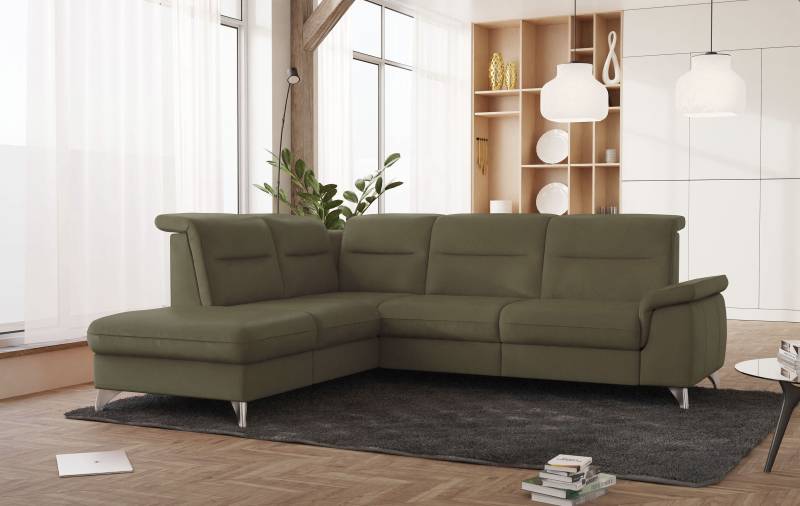 sit&more Ecksofa »Astoria L-Form«, wahlweise mit motorischer Relaxfunktion von sit&more