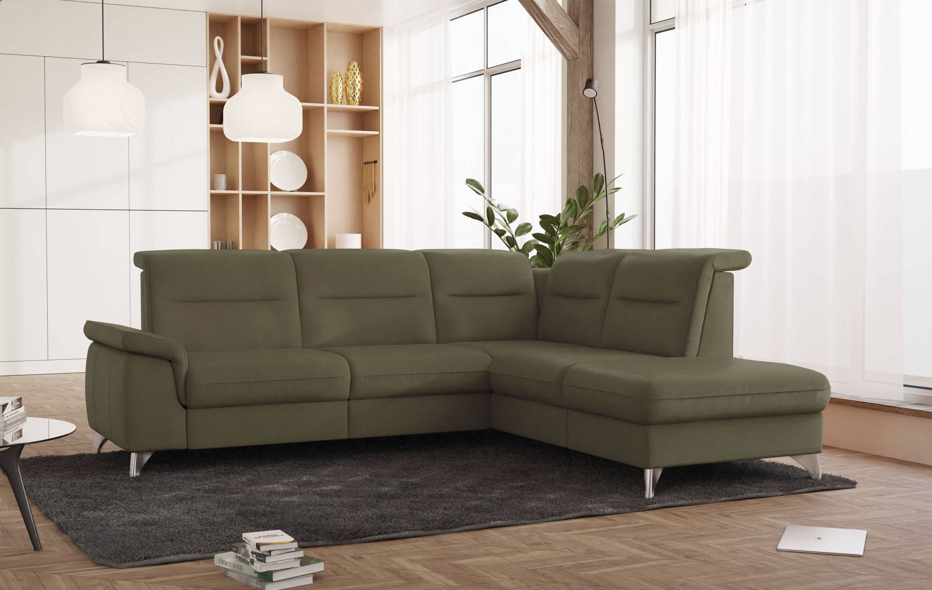 sit&more Ecksofa »Astoria L-Form«, wahlweise mit motorischer Relaxfunktion von sit&more