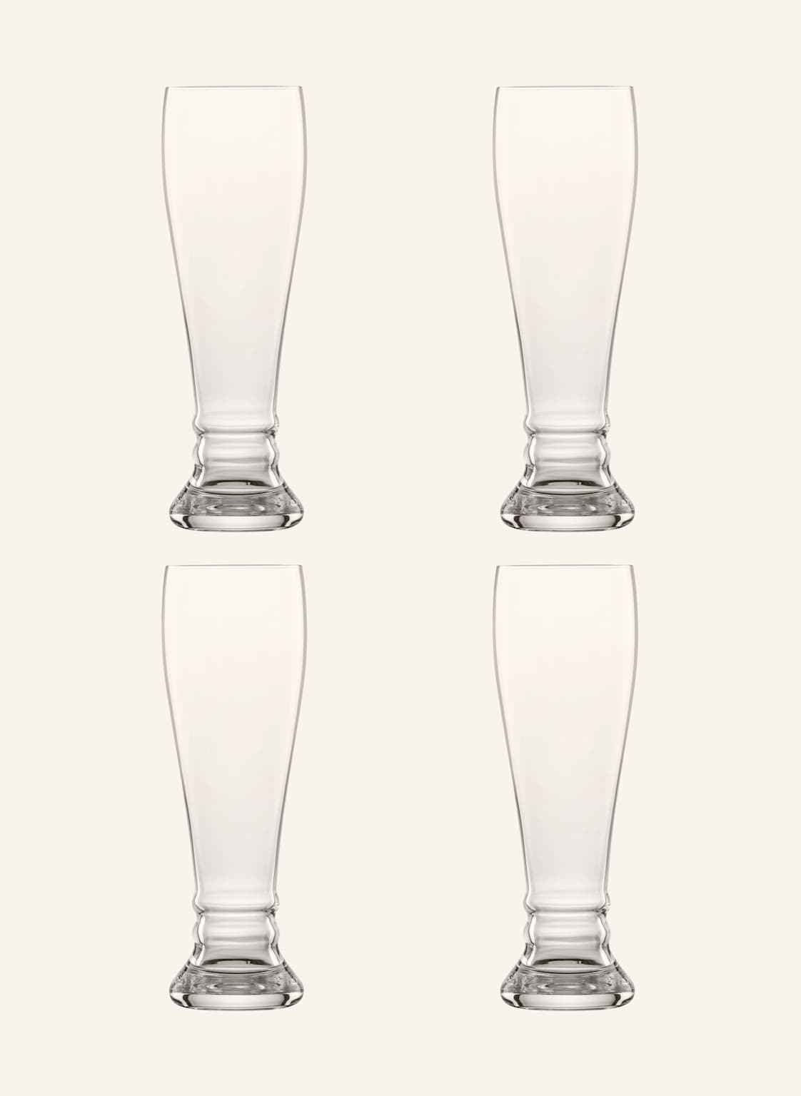 Schott Zwiesel 4er-Set Biergläser Bavaria transparent von SCHOTT ZWIESEL