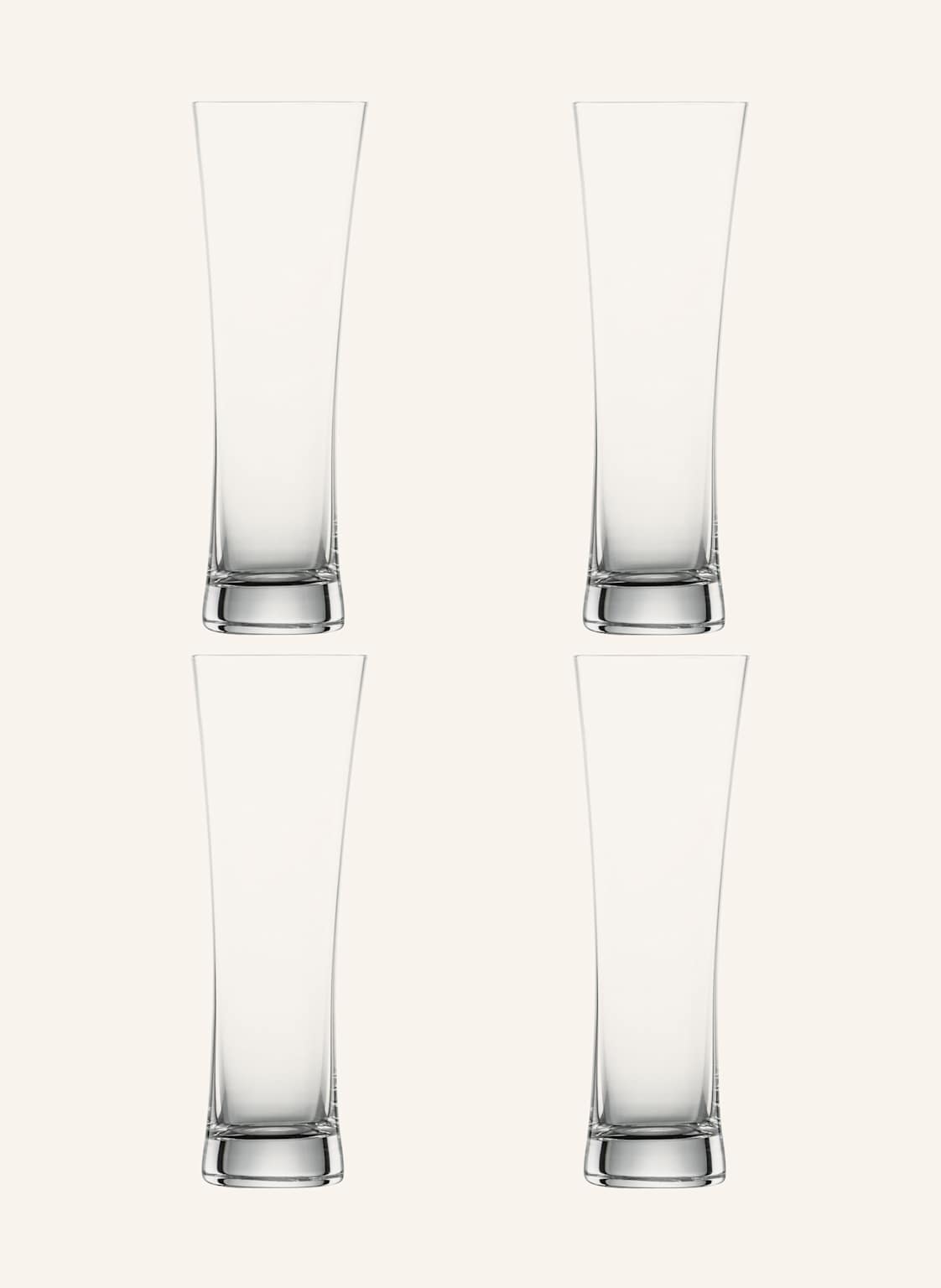 Schott Zwiesel 4er-Set Biergläser Beer Basic Small transparent von SCHOTT ZWIESEL