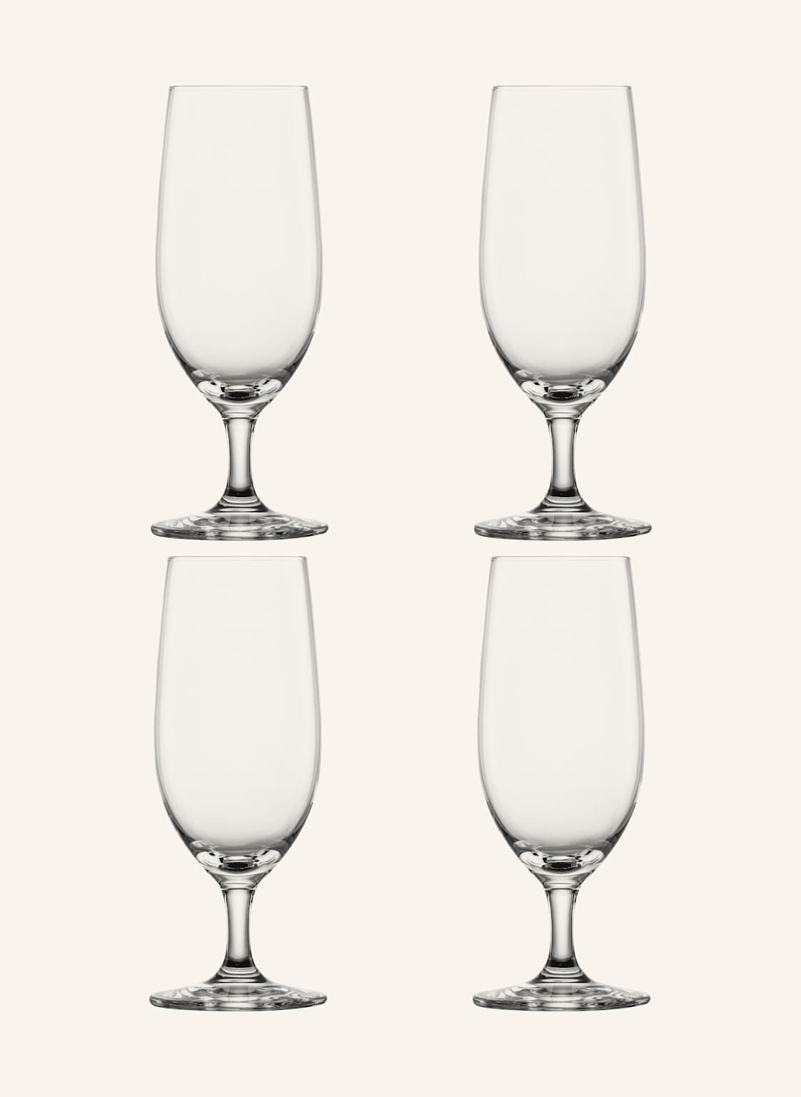 Schott Zwiesel 4er-Set Biergläser Beer Basic transparent von SCHOTT ZWIESEL