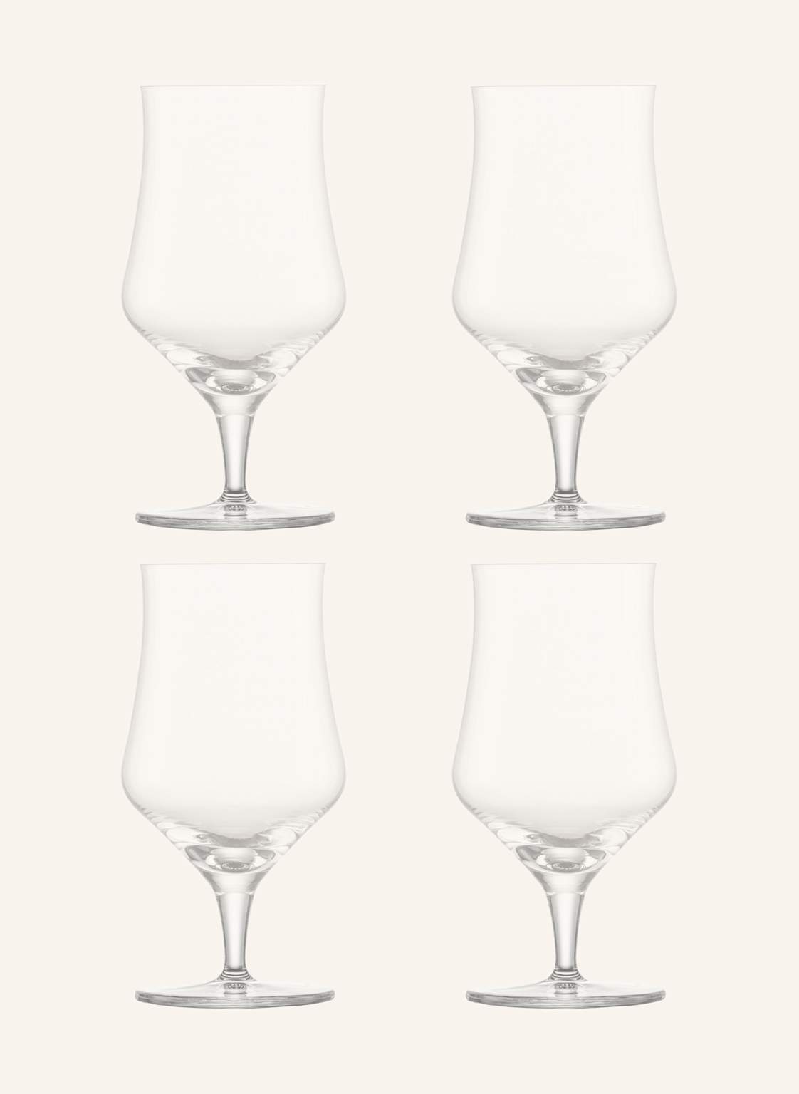 Schott Zwiesel 4er-Set Biergläser Beer Basic transparent von SCHOTT ZWIESEL