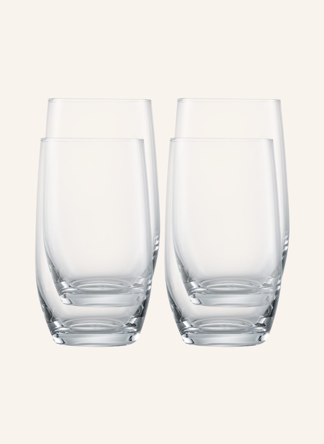 Schott Zwiesel 4er-Set Biergläser For You transparent von SCHOTT ZWIESEL