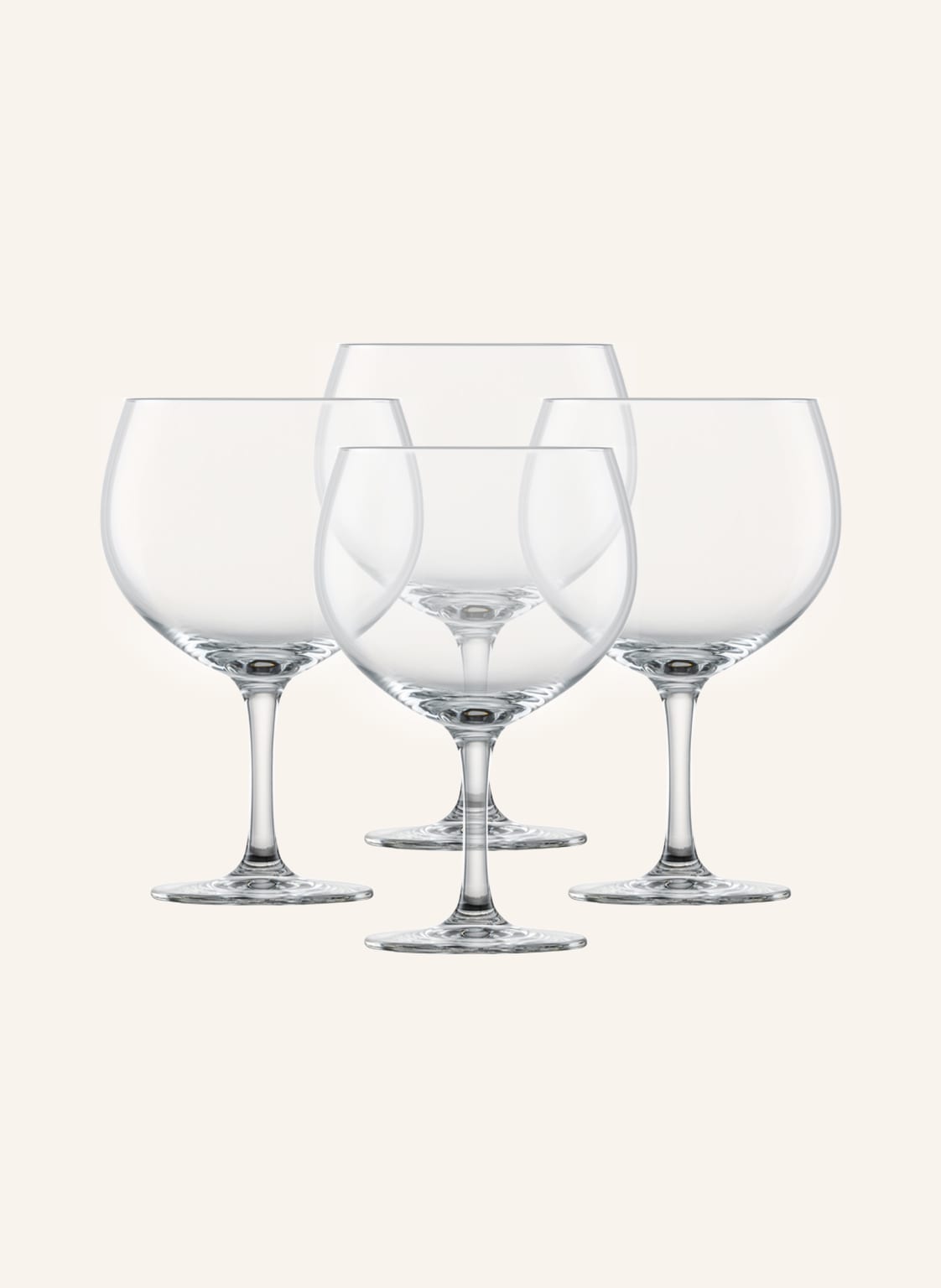 Schott Zwiesel 4er-Set Gingläser Gin Chin transparent von SCHOTT ZWIESEL