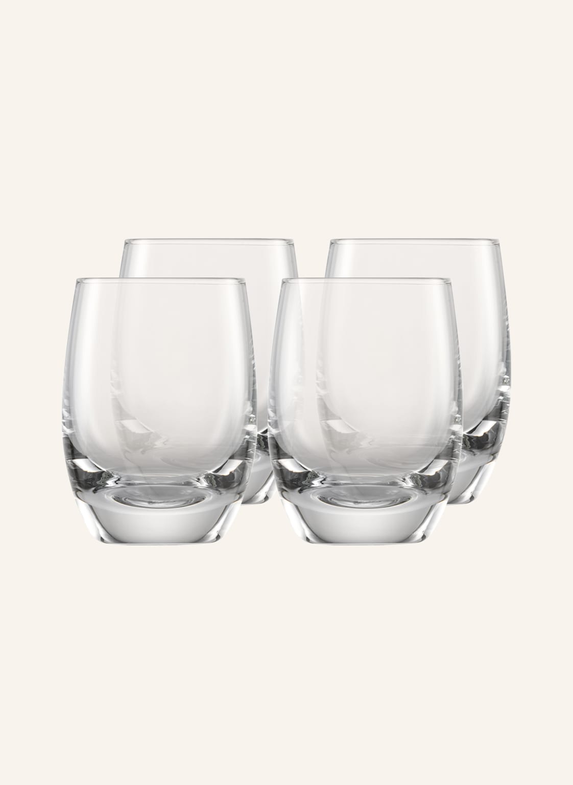 Schott Zwiesel 4er-Set Schnapsgläser For You transparent von SCHOTT ZWIESEL