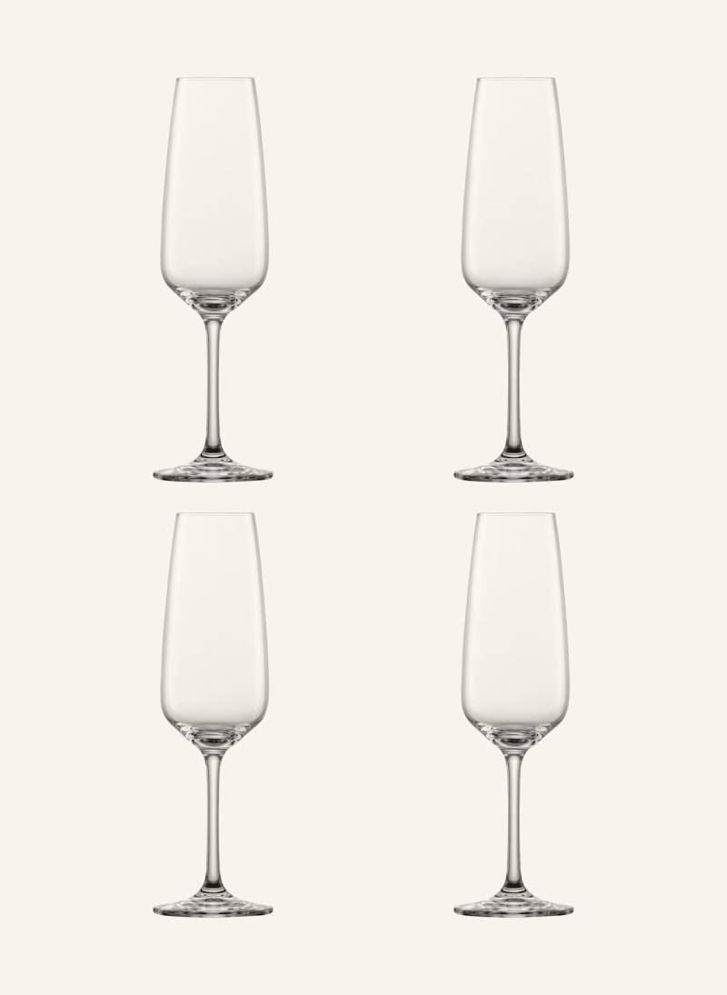 Schott Zwiesel 4er-Set Sektgläser Tulip transparent von SCHOTT ZWIESEL