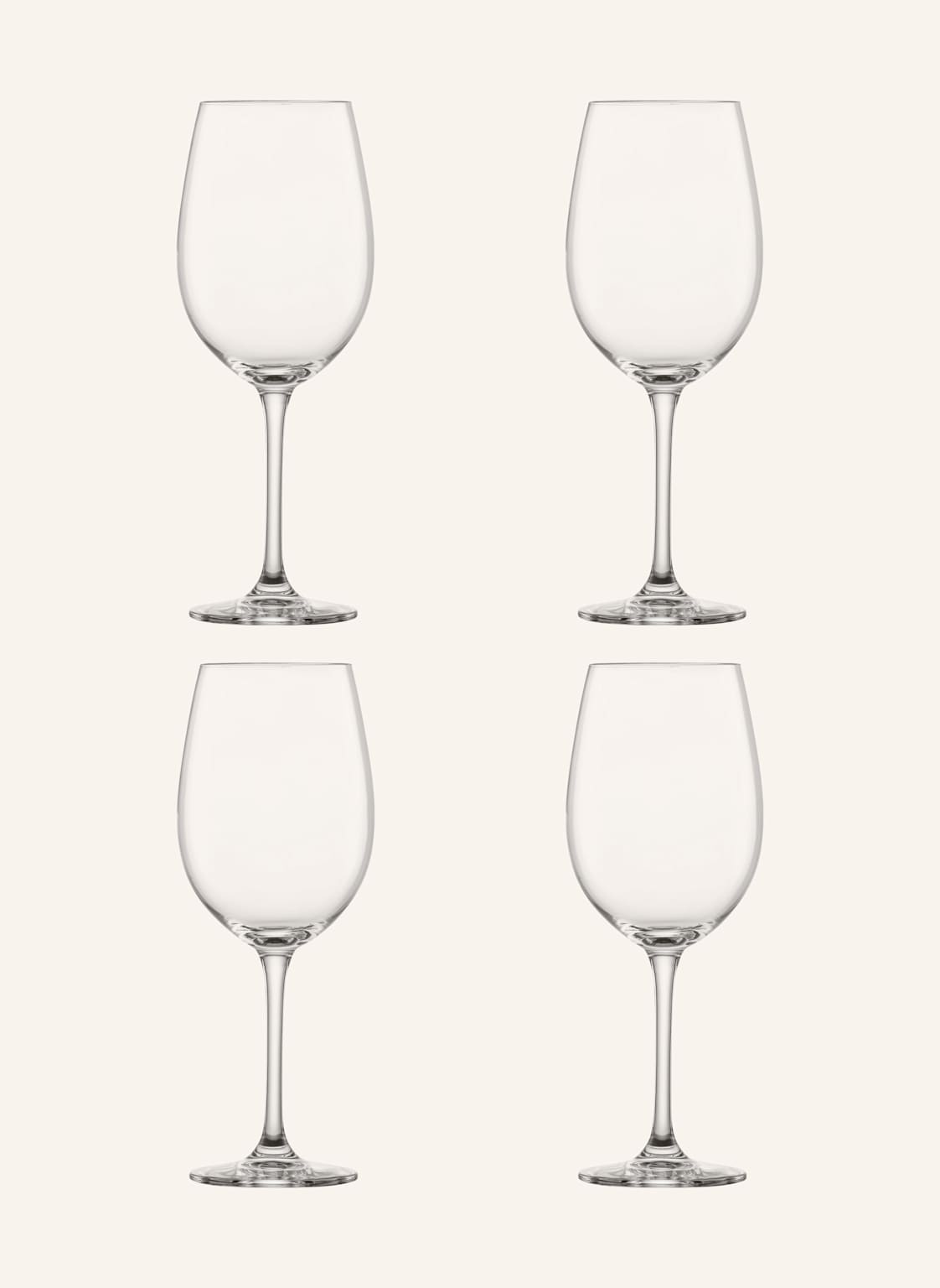 Schott Zwiesel 4er-Set Weingläser For You transparent von SCHOTT ZWIESEL