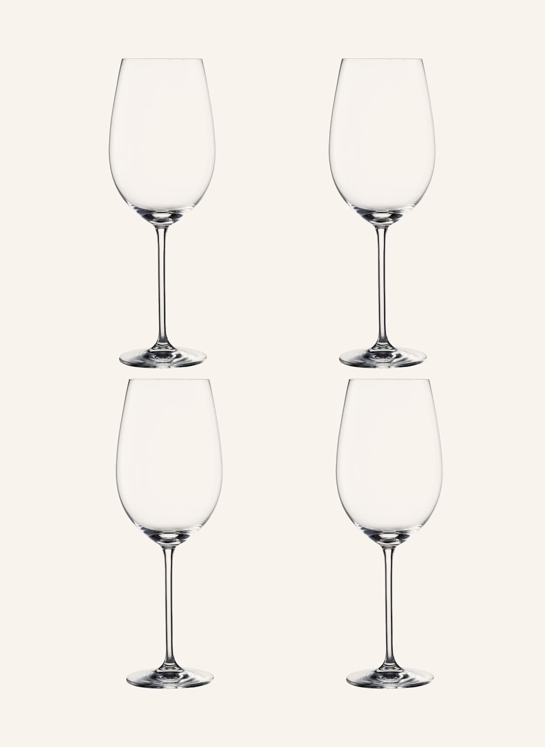 Schott Zwiesel 4er-Set Weingläser Vinos transparent von SCHOTT ZWIESEL