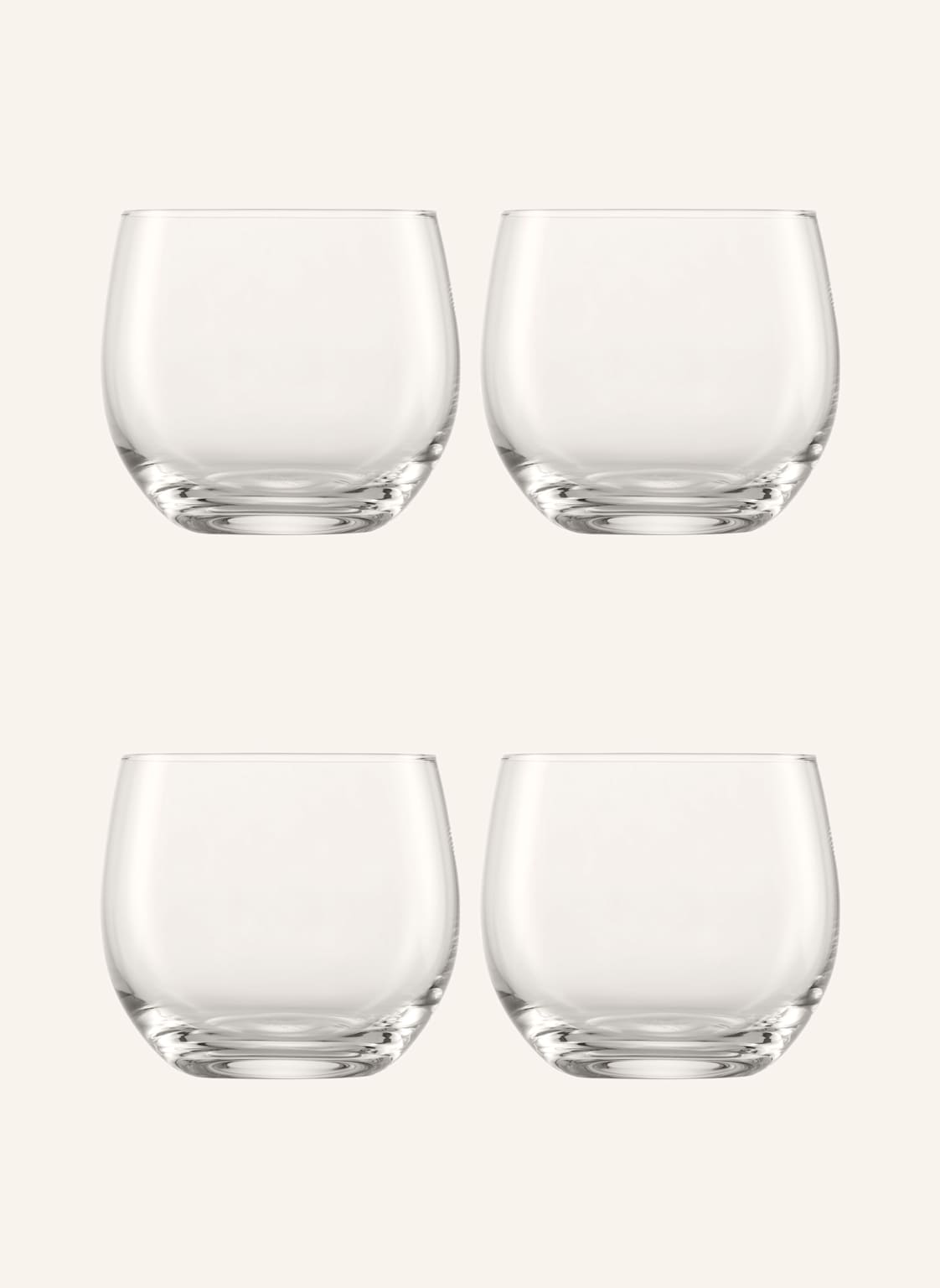 Schott Zwiesel 4er-Set Whiskygläser For You transparent von SCHOTT ZWIESEL