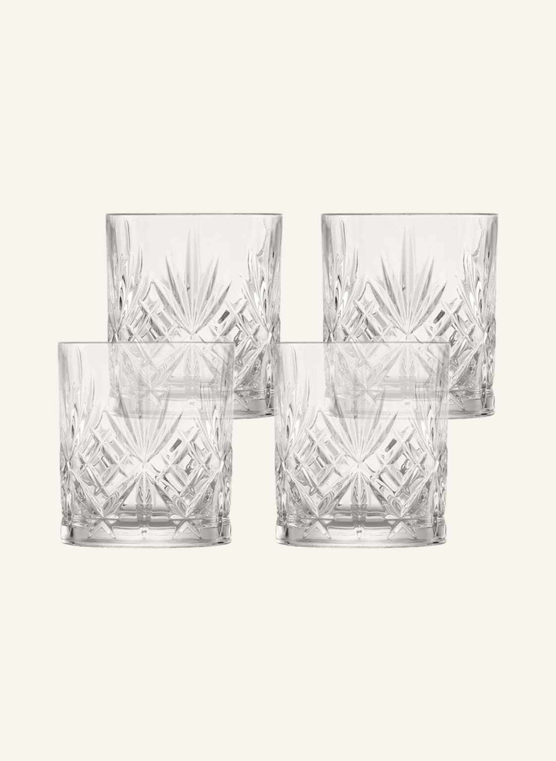 Schott Zwiesel 4er-Set Whiskygläser Show transparent von SCHOTT ZWIESEL