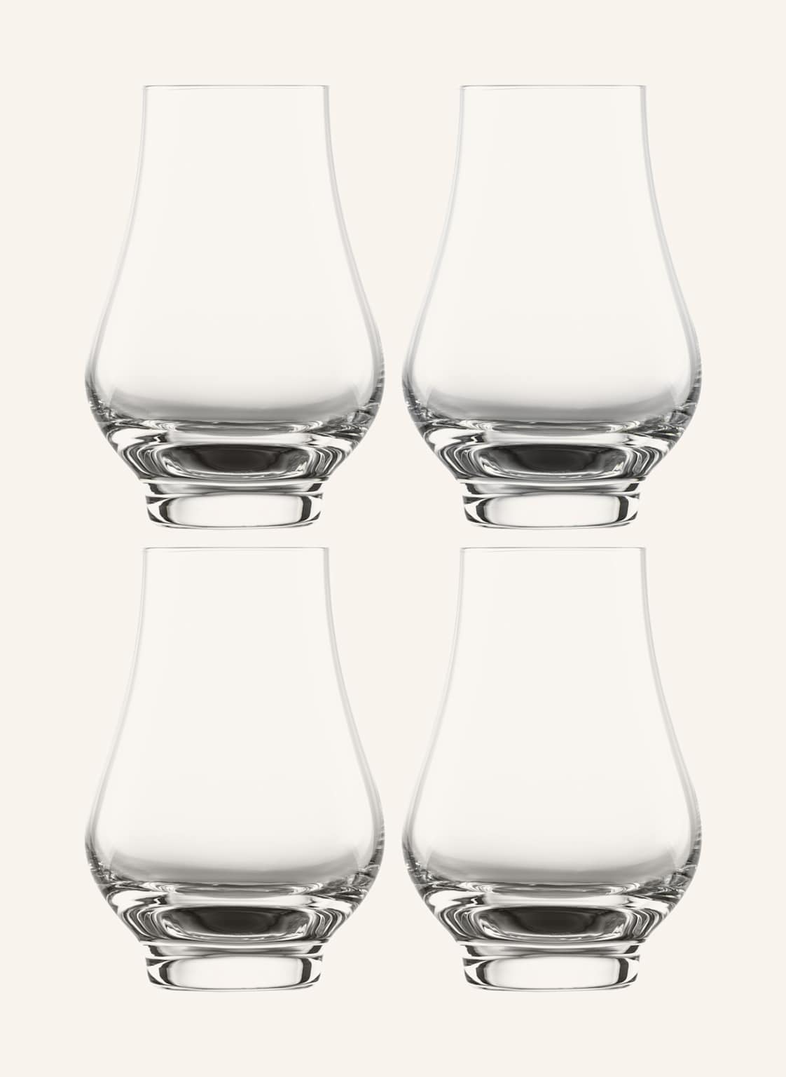 Schott Zwiesel 4er-Set Whiskygläser Whisky Nosing transparent von SCHOTT ZWIESEL